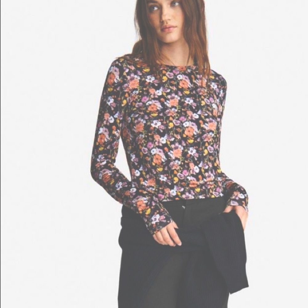 RAG & BONE Sabeen Viscose Long Sleeve Top — HP✨